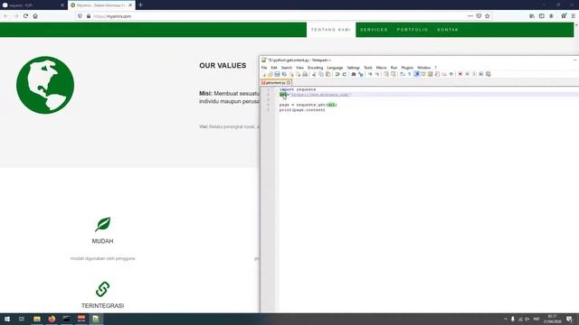 Python Requests Get Content Website - Dasar Web Scrape dan Crawling смотреть онлайн