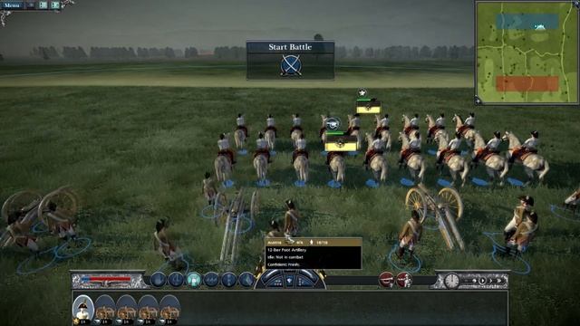 Napoleon Total War - Artillery Tutorial смотреть онлайн