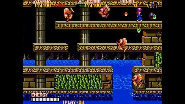 Psycho Soldier (サイコソルジャー). [Arcade - SNK]. (1986). ALL. смотреть онлайн