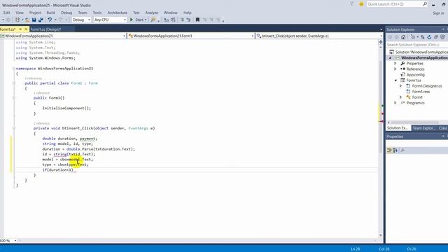 Car Parking Form insert with DataGridView c# смотреть онлайн
