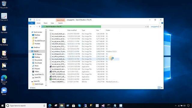 How to Find the Largest Files in Windows 10 - How to find Large Size Files on Windows смотреть онлайн