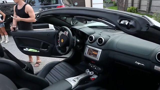 Ferrari California в Новосибирске 2012 смотреть онлайн