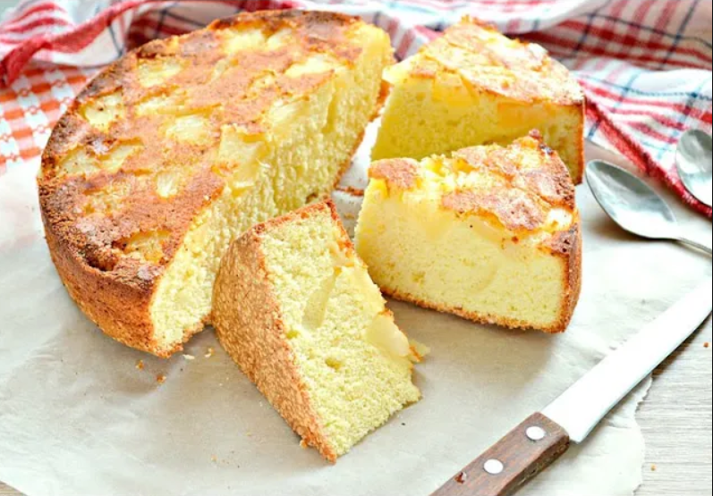 ПИРОГ "ЧАЙНЫЙ" С АНАНАСАМИ смотреть онлайн