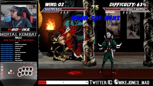 I MADE A CAMEO ON A MUGEN PROJECT?! | Mortal Kombat Project Revelations V2.0 - Quan Chi Playthrough смотреть онлайн