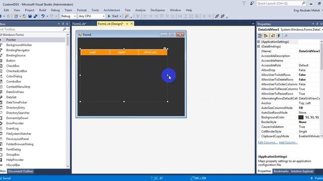 How Customize Data Grid View and Add colors to it. смотреть онлайн