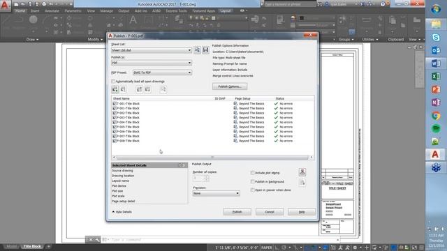 Beyond the Basics: Working with Publish and eTransmit in AutoCAD 2017 | AutoCAD смотреть онлайн