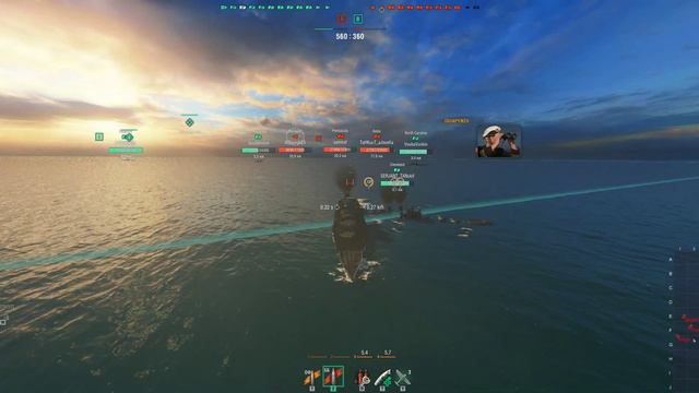 Переехал через корабль (HD)