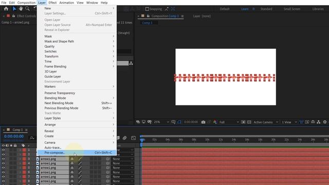 How to group layers in After Effects смотреть онлайн