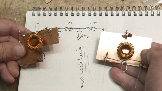#745 40m Low Pass Filter Design Using One Core (part 1 of 3) смотреть онлайн