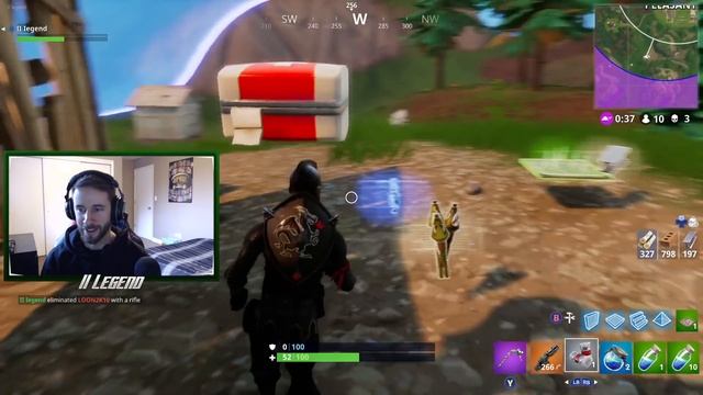 World's First MINIGUN ONLY Challenge! Fortnite Battle Royale (Solo) смотреть онлайн