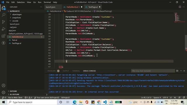 How to create and download the XML file using AL Language| Dynamics 365 Business Central смотреть онлайн