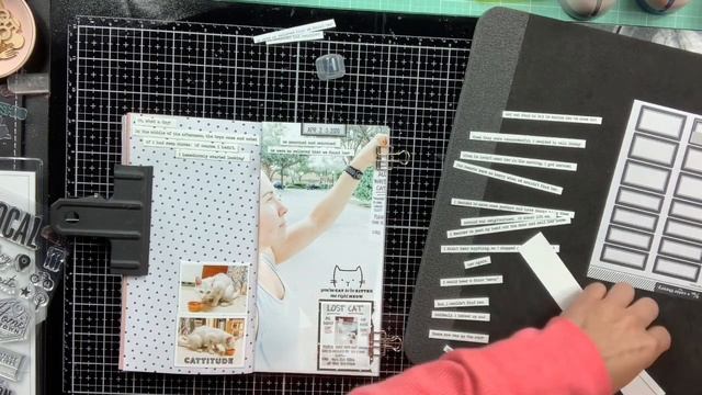 Scrapbooking Process Video #24: The 100 Day Project Day 13 *Studio Calico TN*