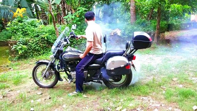 I burnt my avenger 220 cruise..!!