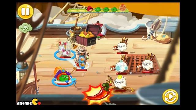 Angry Birds Epic: Prince Porky Vs Giant Ghost Bad Piggies Cave 3 Misty Hollow 6 смотреть онлайн