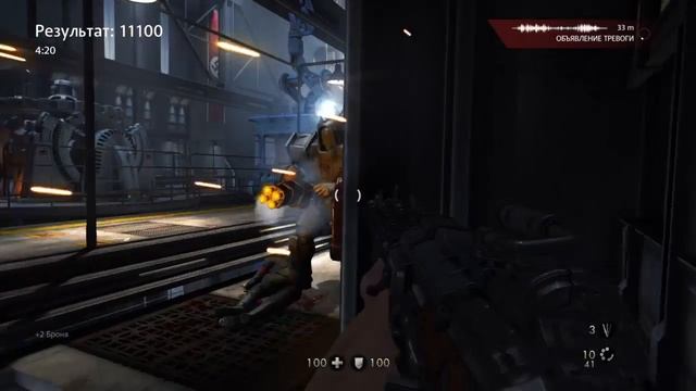 Wolfenstein The Old Blood, Боевых дел мастер - платформа фуникулера/Cable car platform combat maste смотреть онлайн