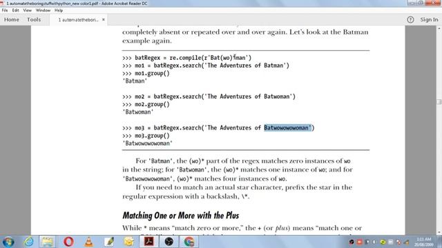 APPLICATION DEVELOPMENT USING PYTHON 38 | More Pattern Matching with Regular Expressions cont... смотреть онлайн