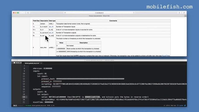Blockchain tutorial 27: Bitcoin raw transaction and transaction id смотреть онлайн