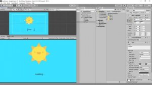 Экран загрузки / Loading screen  -  Unity легко