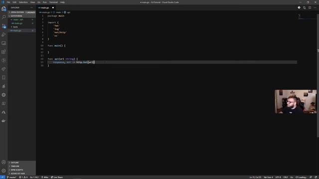 API Requests with Golang смотреть онлайн