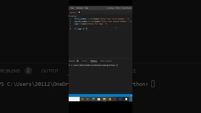 Simple Calculator Using Python ! смотреть онлайн
