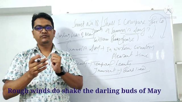 Sonnet No. 18 by William Shakespeare | Shall I Compare Thee to a Summer's Day | William Shakespeare смотреть онлайн