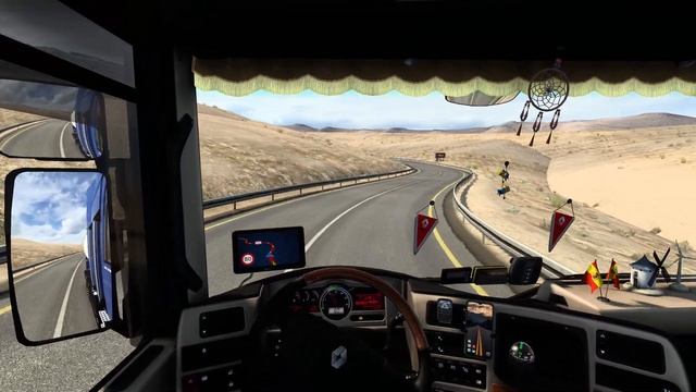 [G29] ETS2 (4K 60FPS) | PROMODS | RENAULT MAGNUM 520 | TABA ?? - HAIFA ?? смотреть онлайн