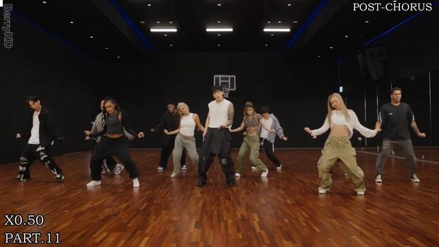 Jung Kook (정국) - '3D' Dance Practice Mirrored Tutorial (SLOWED) смотреть онлайн