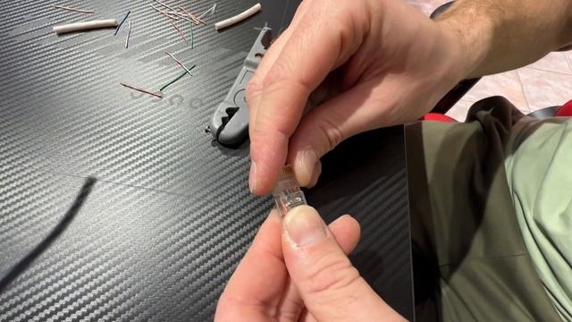 Как обжать RJ45? ? смотреть онлайн