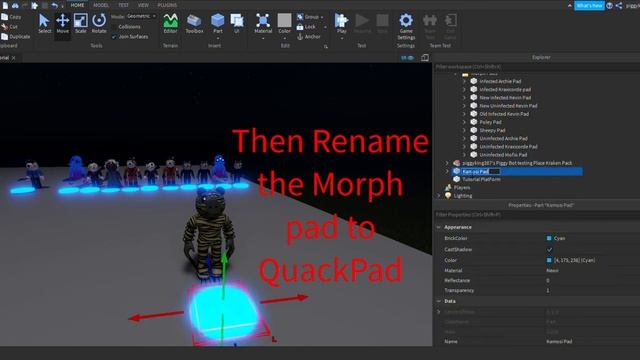 How to Make a Animated Morph! Roblox Studio Tutorial! смотреть онлайн
