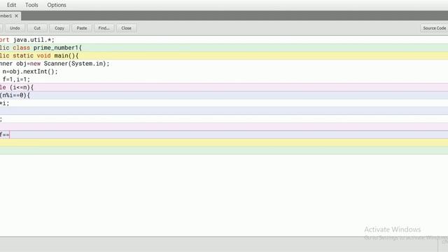 PROGRAM IN JAVA TO CHECK A PRIME NUMBER USING WHILE AND FOR LOOP(SCANNER CLASS ALSO INCLUDED). смотреть онлайн