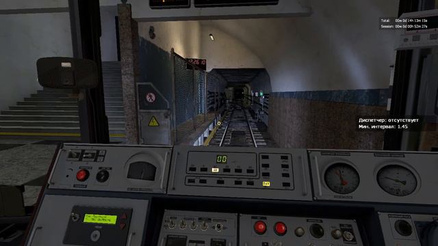 Номерной "Мос. Бренд" на Малиновой линии в Metrostroi! смотреть онлайн