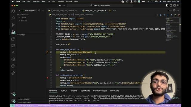 AUTOMATING Task Using TELEGRAM BOT | How to CREATE Telegram Bot смотреть онлайн