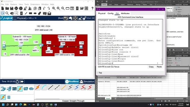 17.8.1 Lab - Design and Build a Small Network смотреть онлайн