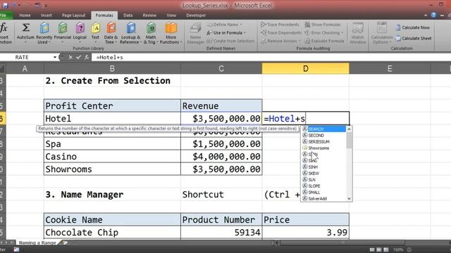Excel - Lookup Function Training #1 - Using a Named Range смотреть онлайн