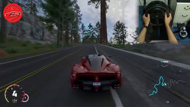 Ferrari La Ferrari - The Crew 2 Thrustmaster T300RS Gameplay | Road trip смотреть онлайн