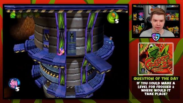 Frogger Takes On Space! Frogger 2: Swampy's Revenge смотреть онлайн