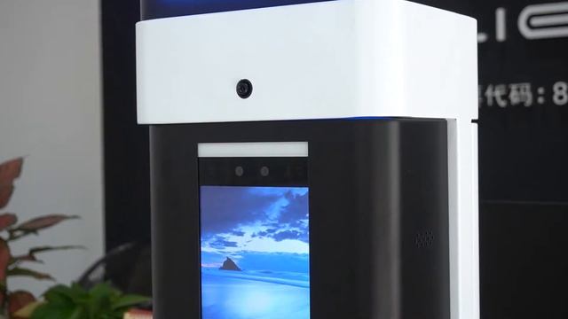 Hand Disinfection Thermal Scanner Kiosk With Face Recognition смотреть онлайн