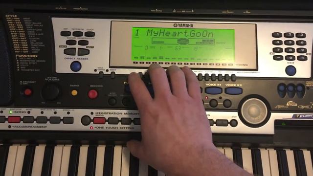 Yamaha PSR-540 demo смотреть онлайн
