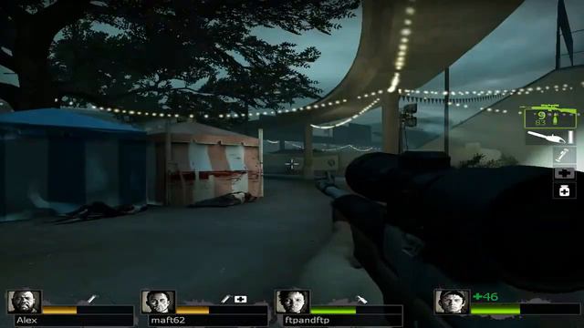 Left 4 Dead 2 - Сюжет 3 "Мрачный Карнавал" 9# Прохождение Кооператив! смотреть онлайн