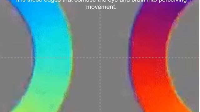 What makes the Spinning Rainbow Circles illusion work. смотреть онлайн