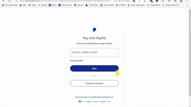 Log in to PayPal without a cellphone number. смотреть онлайн