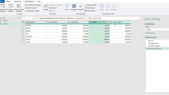 (EXCEL POWER QUERY )ADD SUBTRACT AND DIVIDE IN POWER QUERY смотреть онлайн