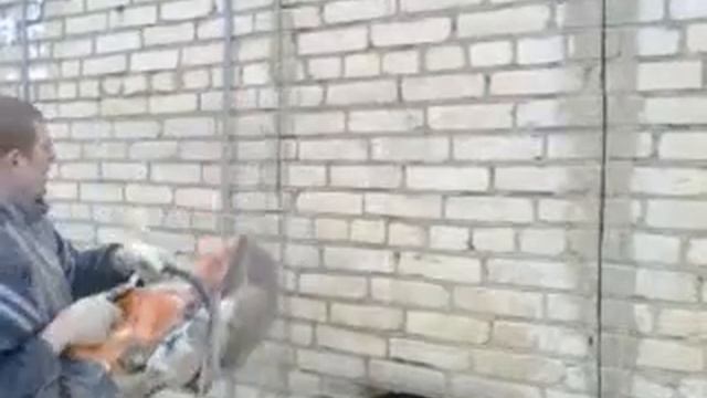 Алмазная резка кирпичной стены смотреть онлайн