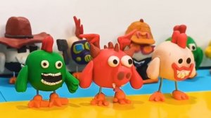 ЧИКЕН ГАН 5► Страшная История и ЛЕПКА из Пластилина