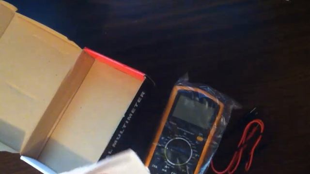 Распоковка мультиметра EXCEL DT9205A смотреть онлайн
