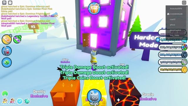 КАК ОТКРЫТЬ HARDCORE МИР ! КАК ПОЛУЧИТЬ БЕСПЛАТНЫЙ ХОВЕРБОРД ! PET SIM X ! смотреть онлайн