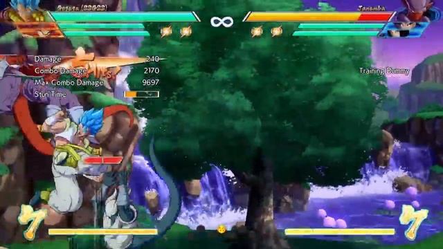 Dragon ball fighterz Gogeta combos смотреть онлайн