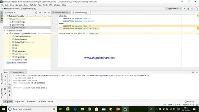 Python - Control, Conditional Statements & Control Statements | Selenium With Python Tutorial смотреть онлайн