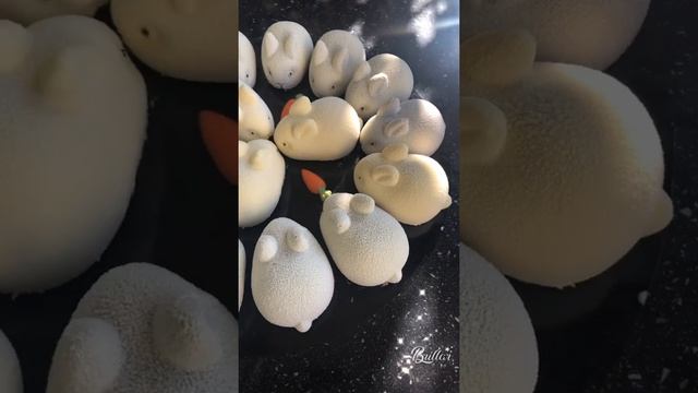Cakes mousse, bunny. Муссовые пирожные зайчики РЕЦЕПТ смотреть онлайн