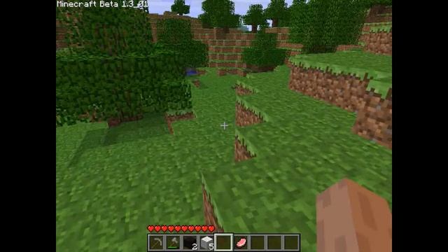 Обновление Minecraft Beta 1.3_01 (свои картины) смотреть онлайн